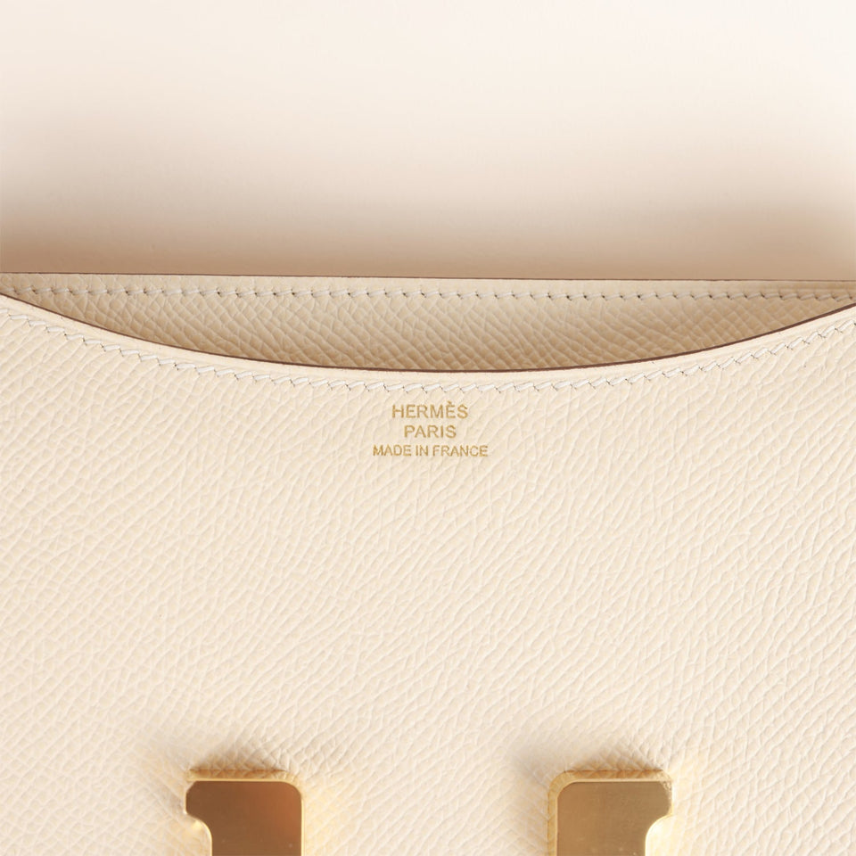 Hermes Constance 18 Nata Epsom Gold Hardware