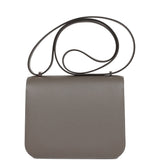 Hermes Constance 18 Gris Meyer Epsom Palladium Hardware
