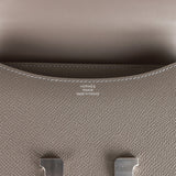 Hermes Constance 18 Gris Meyer Epsom Palladium Hardware