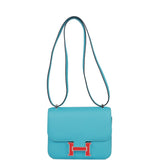 Hermes Constance 18 Bleu du Nord Epsom Palladium Hardware