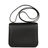 Hermes Constance 18 Black Epsom Gold Hardware