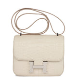 Hermes Constance 18 Beton Matte Alligator Palladium Hardware