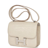 Hermes Constance 18 Beton Matte Alligator Palladium Hardware