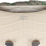 Hermes Constance 18 Beton Matte Alligator Palladium Hardware