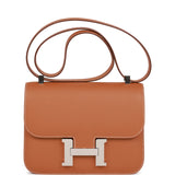 Hermes Constance 1-24 Gold Epsom Palladium Hardware