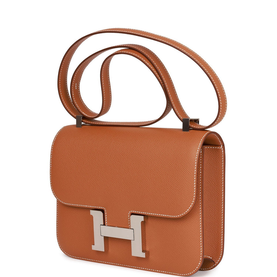 Hermes Constance 1-24 Gold Epsom Palladium Hardware