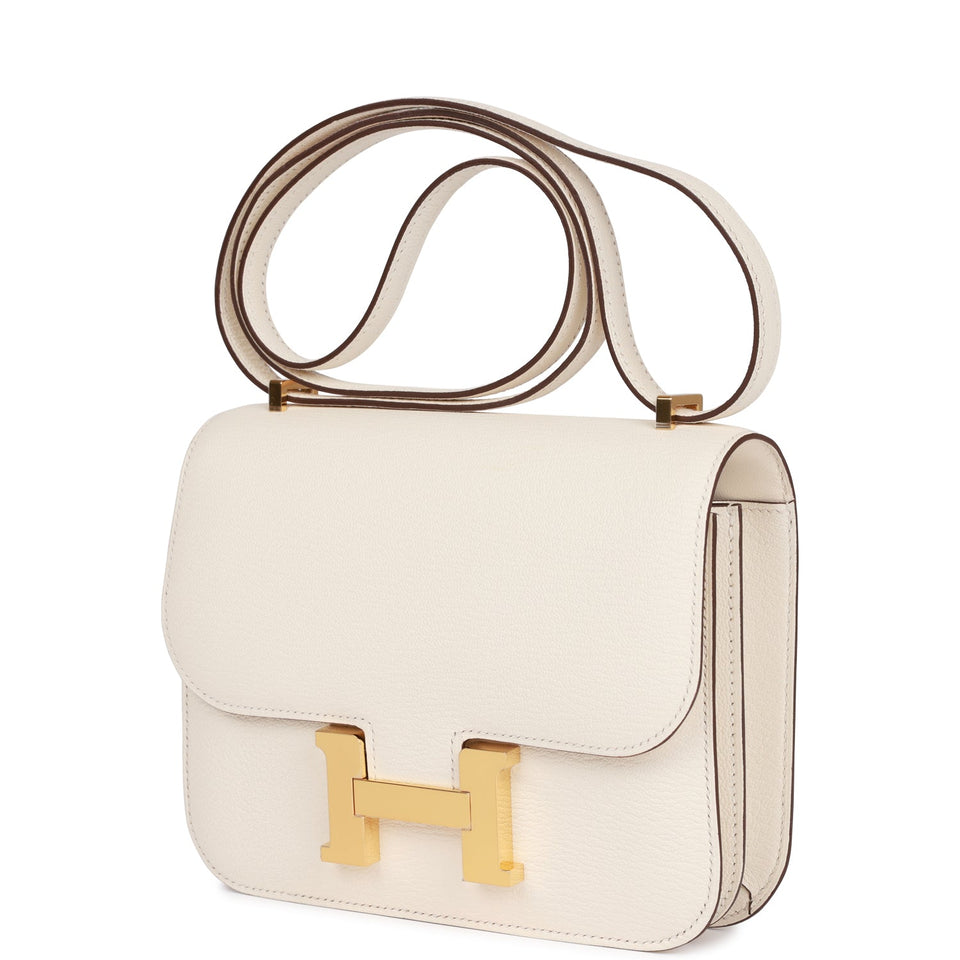 Hermes Constance 18 Nata Chevre Mysore Gold Hardware