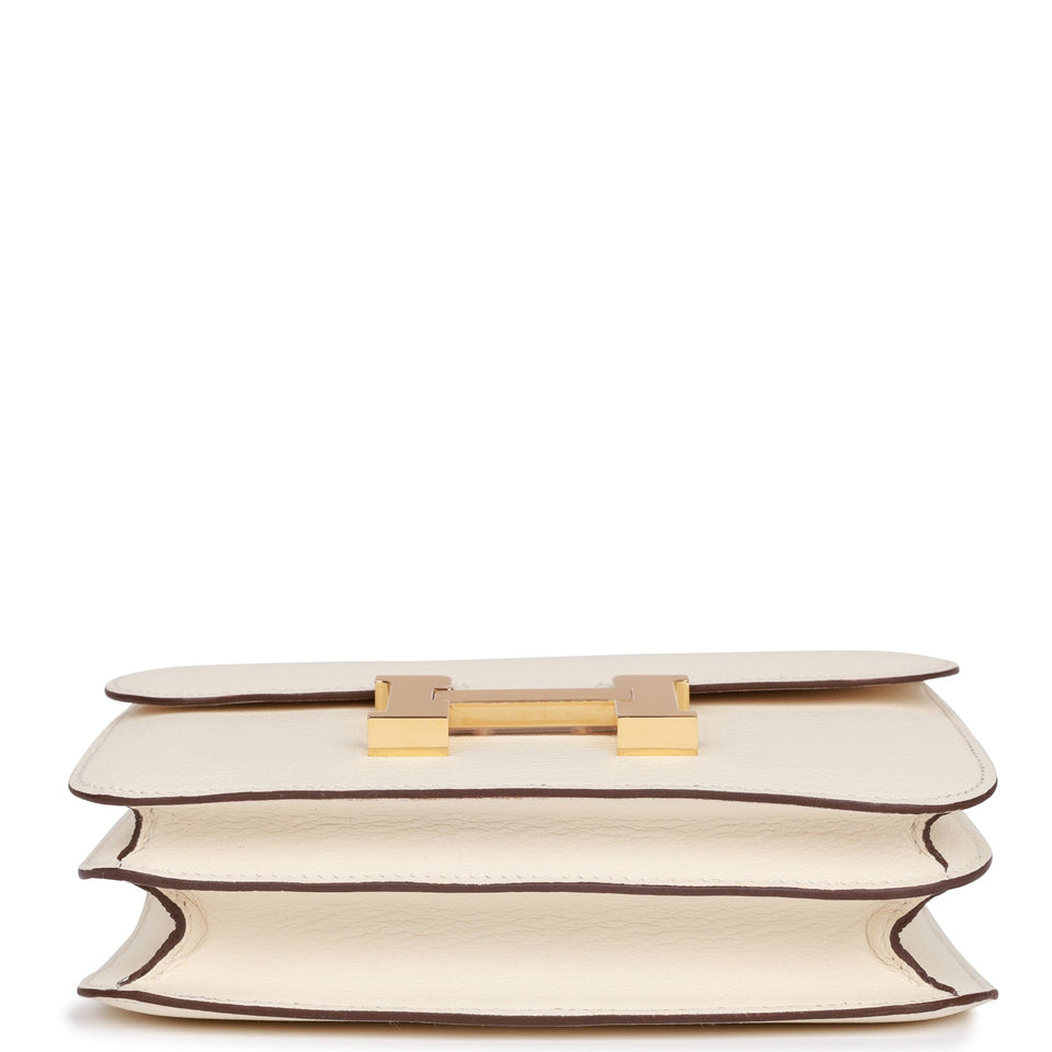 Hermes Constance 18 Nata Chevre Mysore Gold Hardware