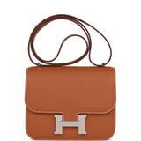 Hermes Constance 1-18 Gold Epsom Palladium Hardware