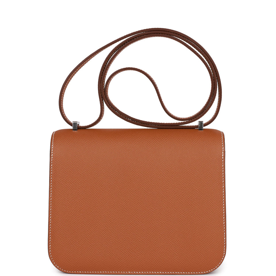 Hermes Constance 1-18 Gold Epsom Palladium Hardware
