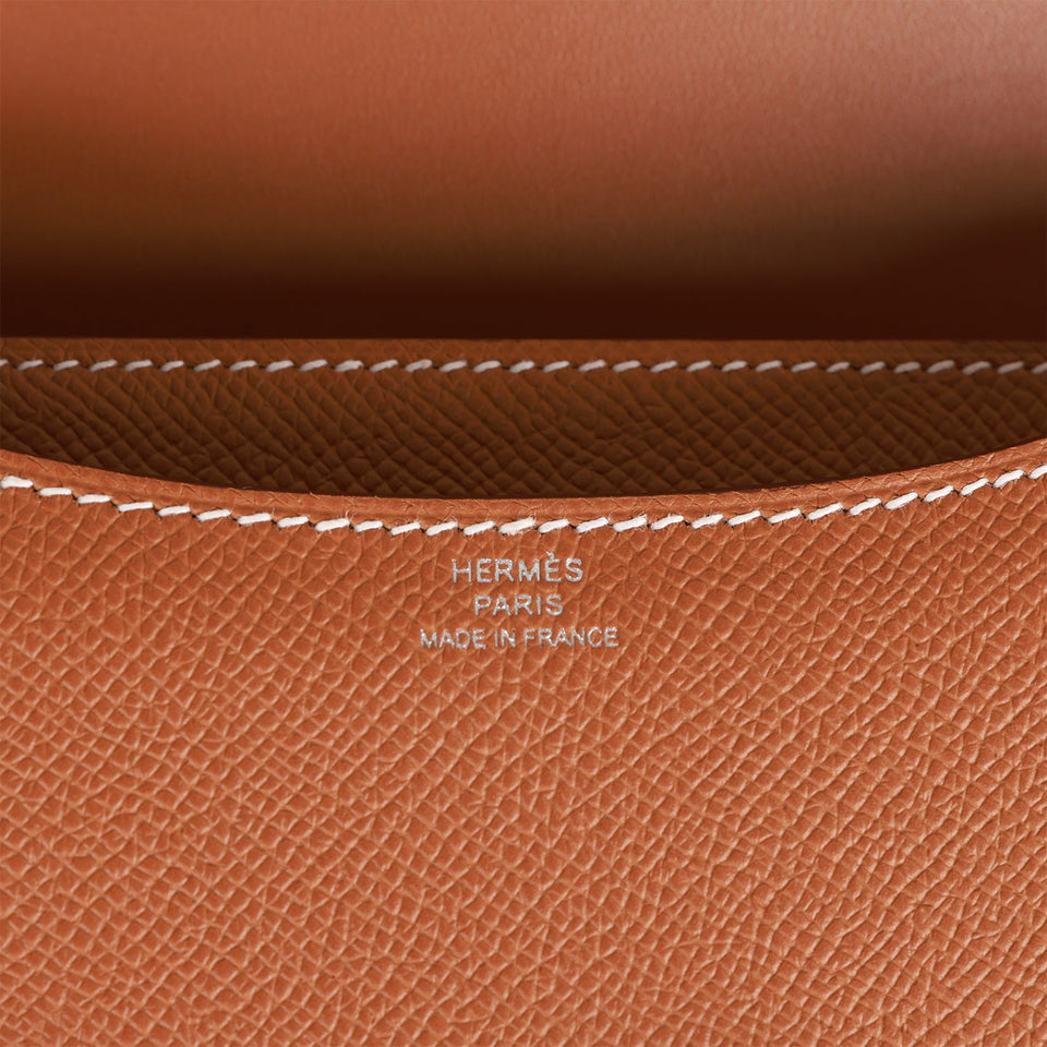Hermes Constance 1-18 Gold Epsom Palladium Hardware