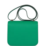 Hermes Constance 18 Vert Jade Epsom Gold Hardware