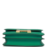 Hermes Constance 18 Vert Jade Epsom Gold Hardware