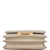 Hermes Constance 18 Beton Matte Alligator Gold Hardware