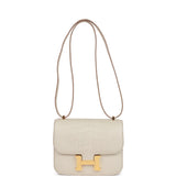 Hermes Constance 18 Beton Matte Alligator Gold Hardware