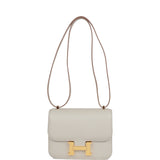 Hermes Constance 18 Gris Perle Swift Gold Hardware