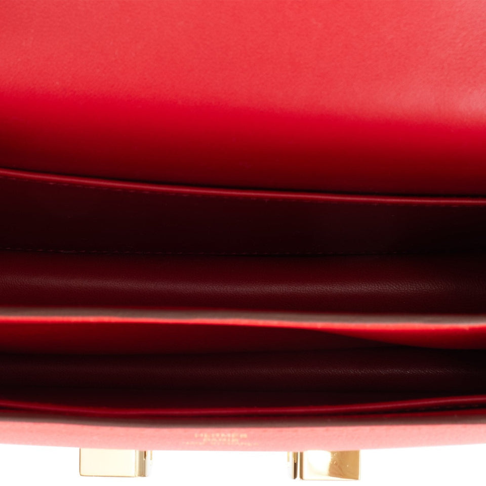 Hermes Constance 18 Rouge de Coeur Verso Evercolor Permabrass Hardware