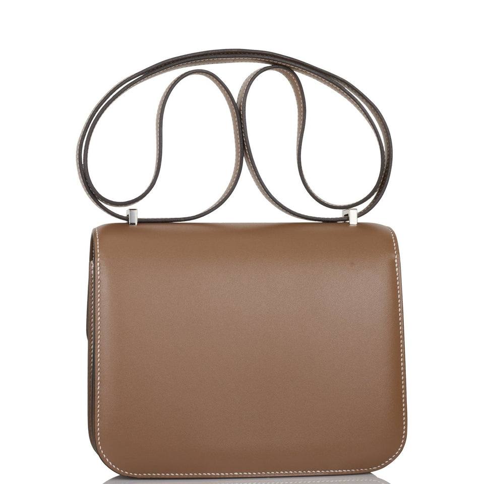 Hermes Constance 18 Etoupe Tadelakt Palladium Hardware