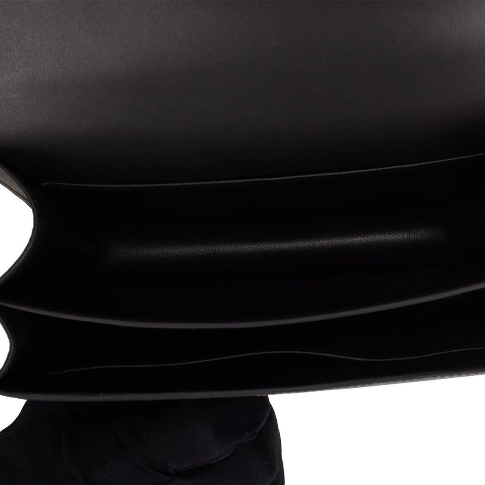 Hermes Constance 18 Black Epsom Gold Hardware