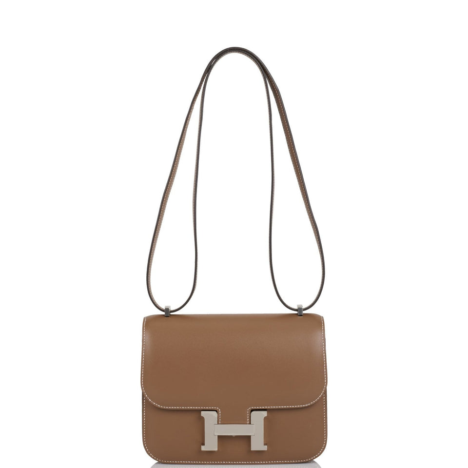 Hermes Constance 18 Etoupe Tadelakt Palladium Hardware