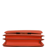 Hermes Constance 1-18 Orange Swift Gold Hardware