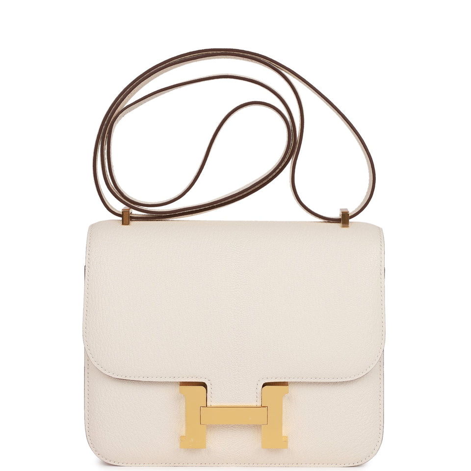 Hermes Constance 18 Nata Chevre Mysore Gold Hardware