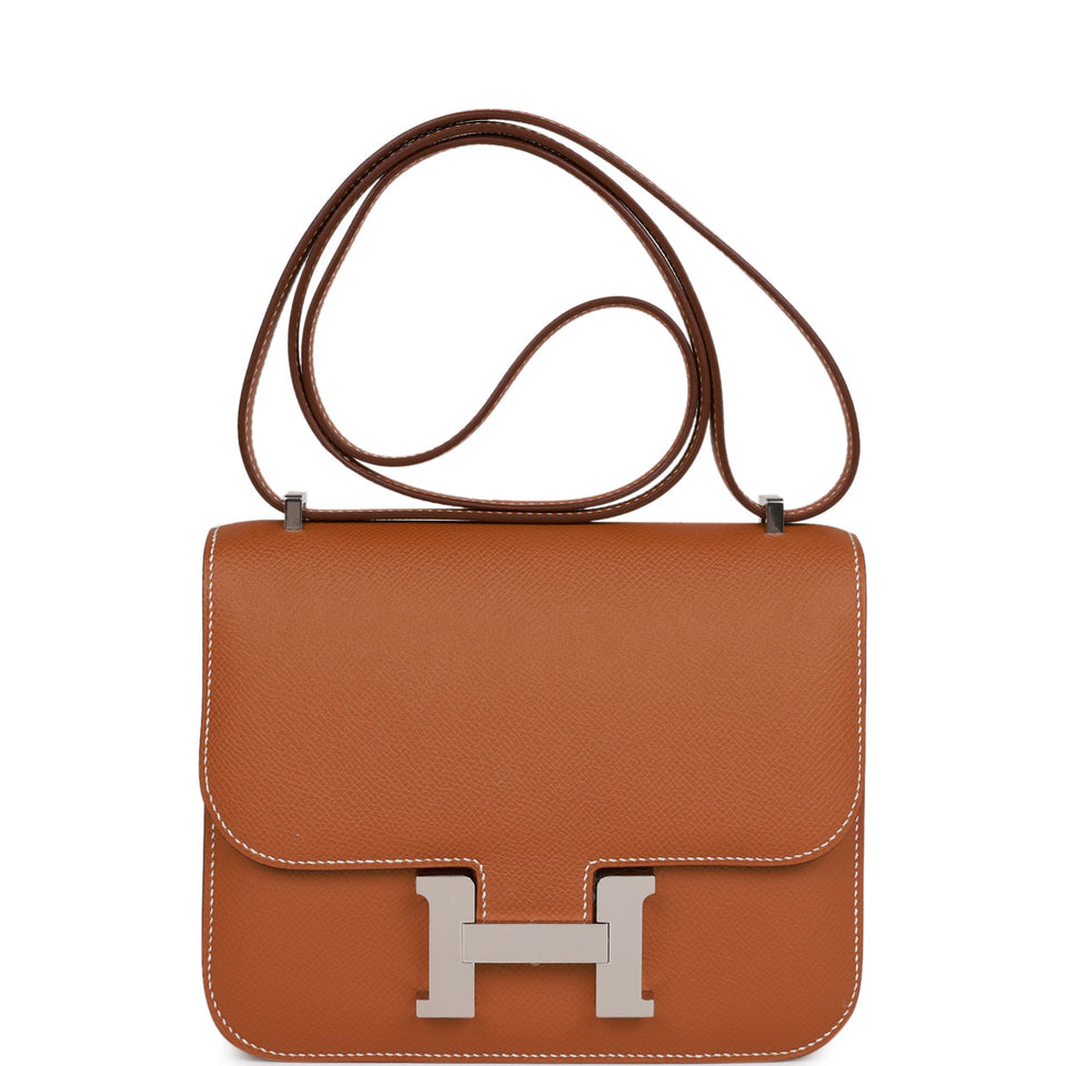 Hermes Constance 18 Gold Epsom Palladium Hardware