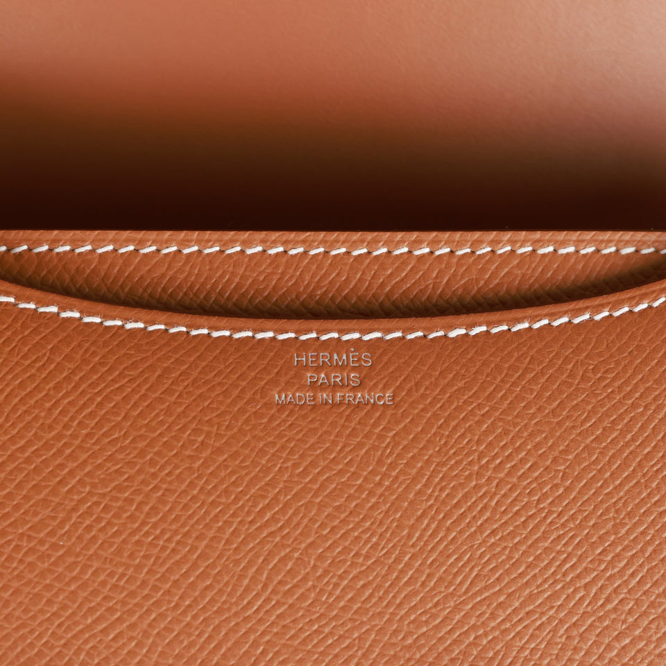Hermes Constance 18 Gold Epsom Palladium Hardware
