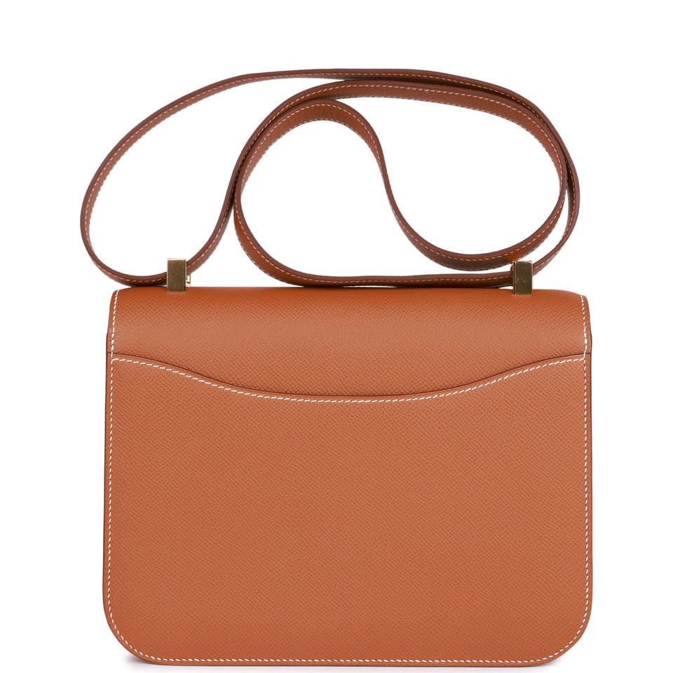 Hermes Constance 1-24 Gold Epsom Gold Hardware