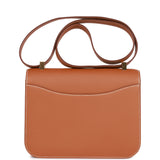 Hermes Constance 1-24 Gold Epsom Gold Hardware