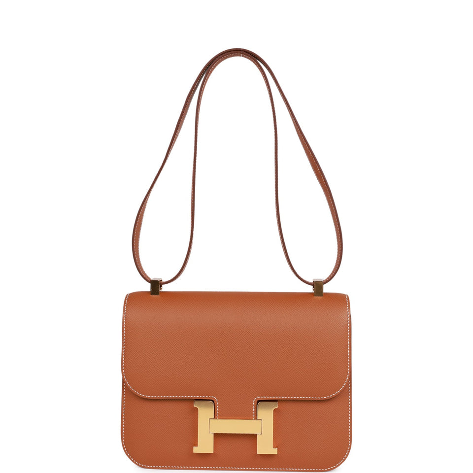 Hermes Constance 1-24 Gold Epsom Gold Hardware