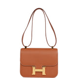 Hermes Constance 1-24 Gold Epsom Gold Hardware