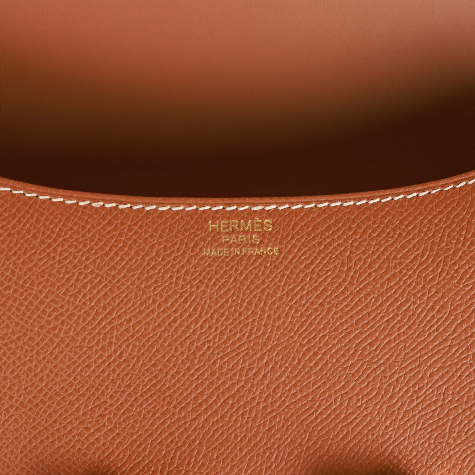 Hermes Constance 1-24 Gold Epsom Gold Hardware