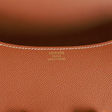 Hermes Constance 1-24 Gold Epsom Gold Hardware