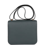 Hermes Constance 18 Bleu Orage Epsom Gold Hardware
