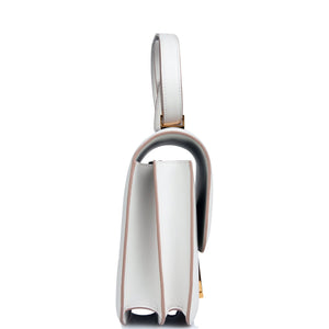 Hermes Constance 24 Gris Perle Evercolor Gold Hardware