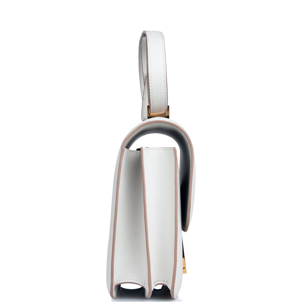 Hermes Constance 24 Gris Perle Evercolor Gold Hardware