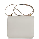 Hermes Constance 24 Gris Perle Evercolor Gold Hardware