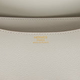 Hermes Constance 24 Gris Perle Evercolor Gold Hardware