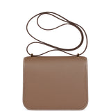 Hermes Constance 18 Etoupe Epsom Gold Hardware