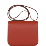 Hermes Constance 1-18 Rouge Venitien Epsom Gold Hardware