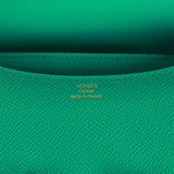 Hermes Constance 18 Vert Jade Epsom Gold Hardware