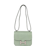 Hermes Constance 1-18 Vert D'Eau Matte Alligator Palladium Hardware
