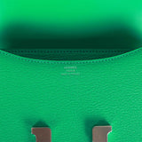 Hermes Constance 1-18 Menthe Chevre Palladium Hardware