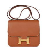 Hermes Constance 18 Gold Epsom Gold Hardware