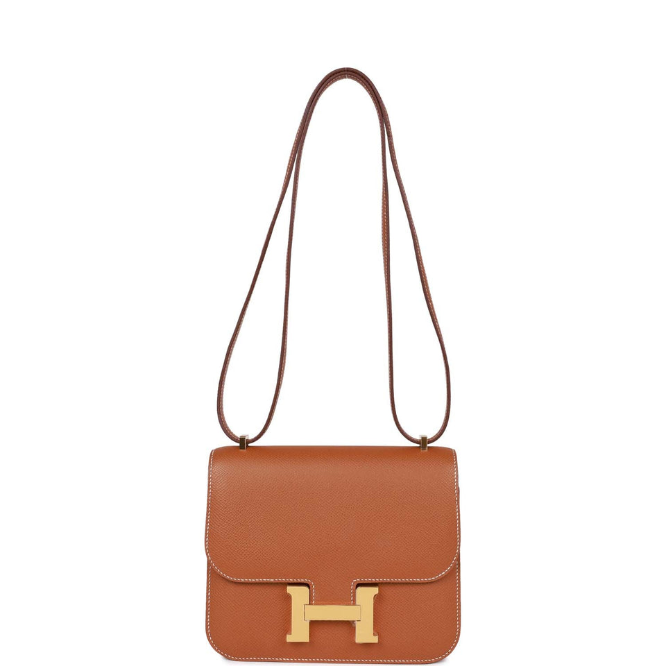 Hermes Constance 18 Gold Epsom Gold Hardware