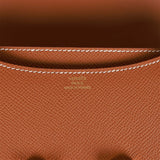 Hermes Constance 18 Gold Epsom Gold Hardware