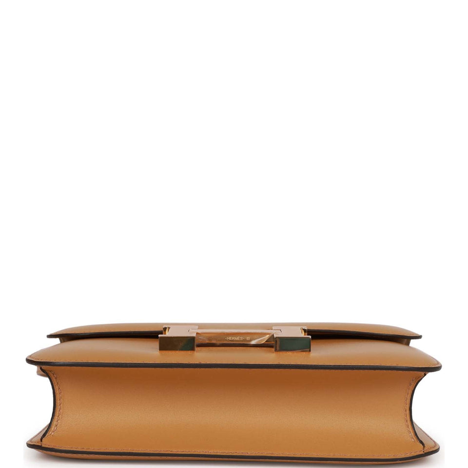Hermes Constance 1-24 Poussiere Tadelakt Gold Hardware
