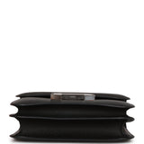 Hermes Constance 18 Black Epsom Palladium Hardware