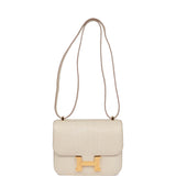 Hermes Constance 18 Beton Matte Alligator Mississippiensis Gold Hardware